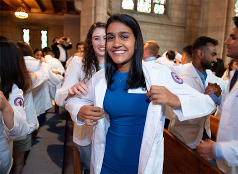 Get a sense of the Northwestern MD student through our Entering Class of 2022 profile